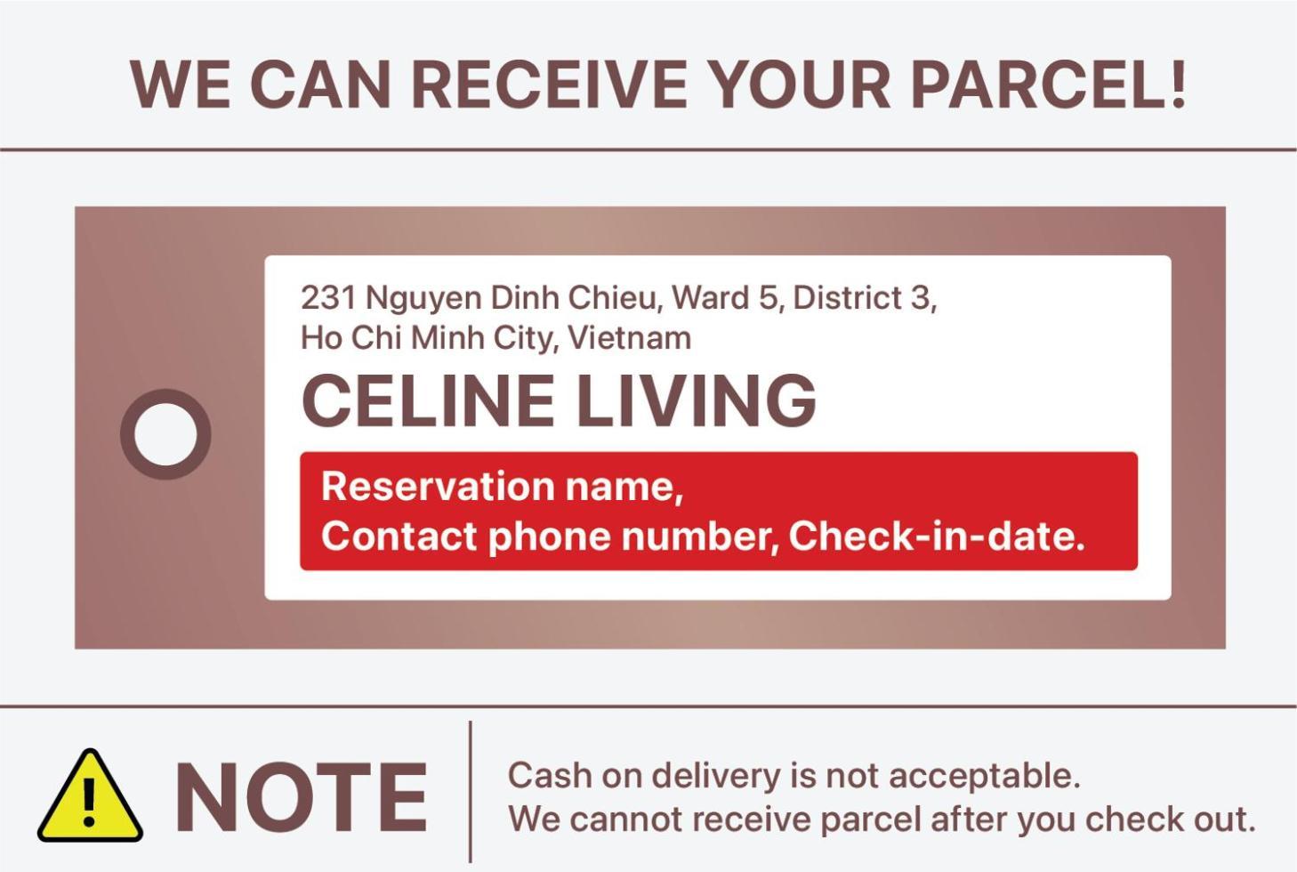 Celine Living - Central Ho-Chi-Minh-Stadt Exterior foto